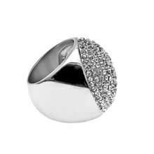 Load image into Gallery viewer, AAA Rhinestone Round Ring - PLG
