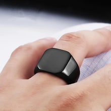 Load image into Gallery viewer, Polished Square Ring - PLG