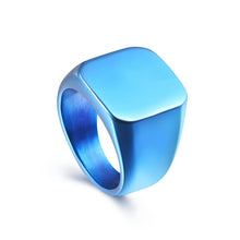 Load image into Gallery viewer, Polished Square Ring - PLG