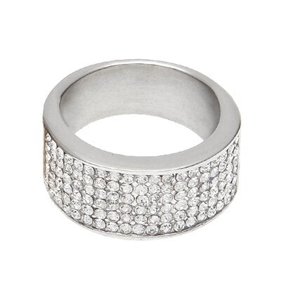 Crystal Round Ring - PLG