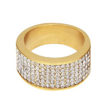 Load image into Gallery viewer, Crystal Round Ring - PLG