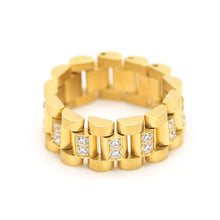 Load image into Gallery viewer, Three Bead Watch Strap Ring - PLG