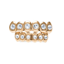 Load image into Gallery viewer, CZ Rhinestone Mouth Grill Set - PLG