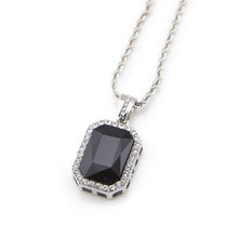 Load image into Gallery viewer, Big Square Gem Crystal Pendant - PLG