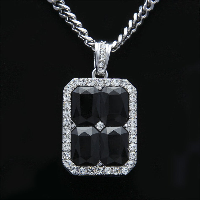 4 Gem Crystal Pendant - PLG