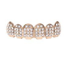 Load image into Gallery viewer, CZ Rhinestone Teeth Grill Set - PLG