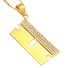 Load image into Gallery viewer, Razor Blade Pendant - PLG