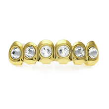 Load image into Gallery viewer, CZ Rhinestone Mouth Grill Set - PLG