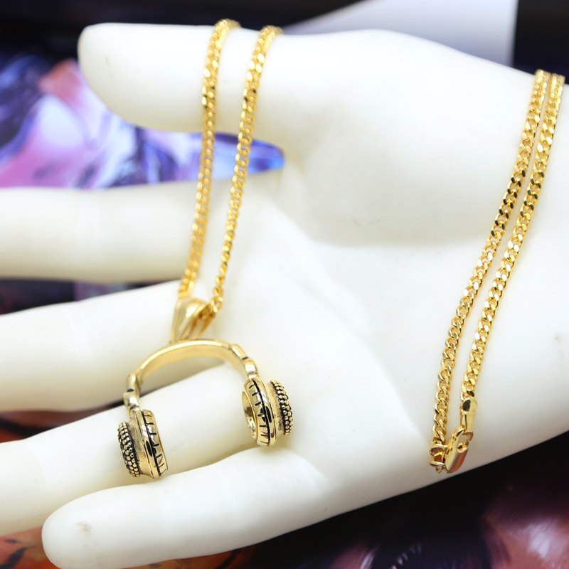 Retro DJ Headset Pendant - PLG