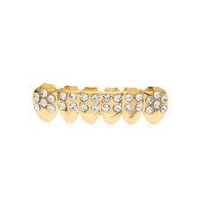 Load image into Gallery viewer, Iced Out Cross Red Teeth Grill Set - PLG