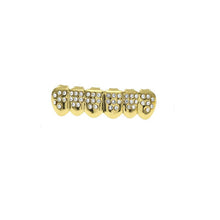 Load image into Gallery viewer, Iced Out Full CZ Rhinestone Grill Set - PLG