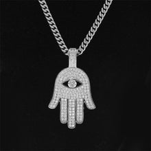 Load image into Gallery viewer, Hamsa Hand Pendant - PLG