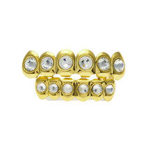Load image into Gallery viewer, CZ Rhinestone Mouth Grill Set - PLG