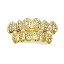 Load image into Gallery viewer, Iced Out Full CZ Rhinestone Grill Set - PLG