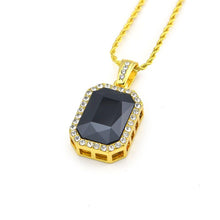 Load image into Gallery viewer, Big Square Gem Crystal Pendant - PLG