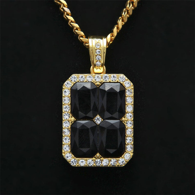 4 Gem Crystal Pendant - PLG