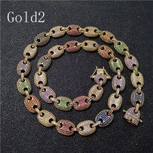 Load image into Gallery viewer, 13mm Multicolor Coffee Beans Necklace - PLG