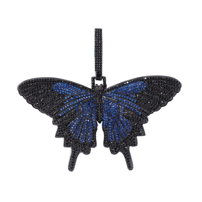 AAA Cubic Zircon Butterfly Pendant - PLG
