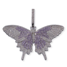 Load image into Gallery viewer, AAA Cubic Zircon Butterfly Pendant - PLG