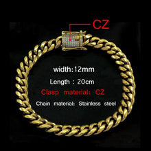 Load image into Gallery viewer, 10mm Cuban Miami Link Bracelet - PLG
