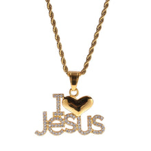 Load image into Gallery viewer, I Iove Jesus Pendant - PLG