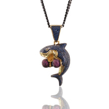 Load image into Gallery viewer, Boxing Shark Pendant - PLG