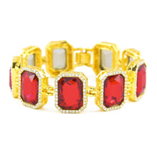 Load image into Gallery viewer, Square Gem Crystal Bracelet - PLG