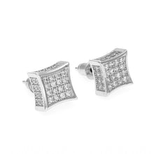 Load image into Gallery viewer, AAA Zircon Square Stud Earrings - PLG