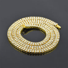 Load image into Gallery viewer, 2 Row Crystal Rhinestone Luxury Necklace - PLG