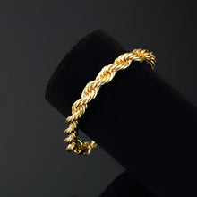 Load image into Gallery viewer, Twisted Braided Chain Bracelet - PLG