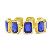 Load image into Gallery viewer, Square Gem Crystal Bracelet - PLG