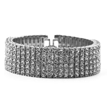 Load image into Gallery viewer, 6 Row Bling AAA Rhinestones Crystal Bracelet - PLG