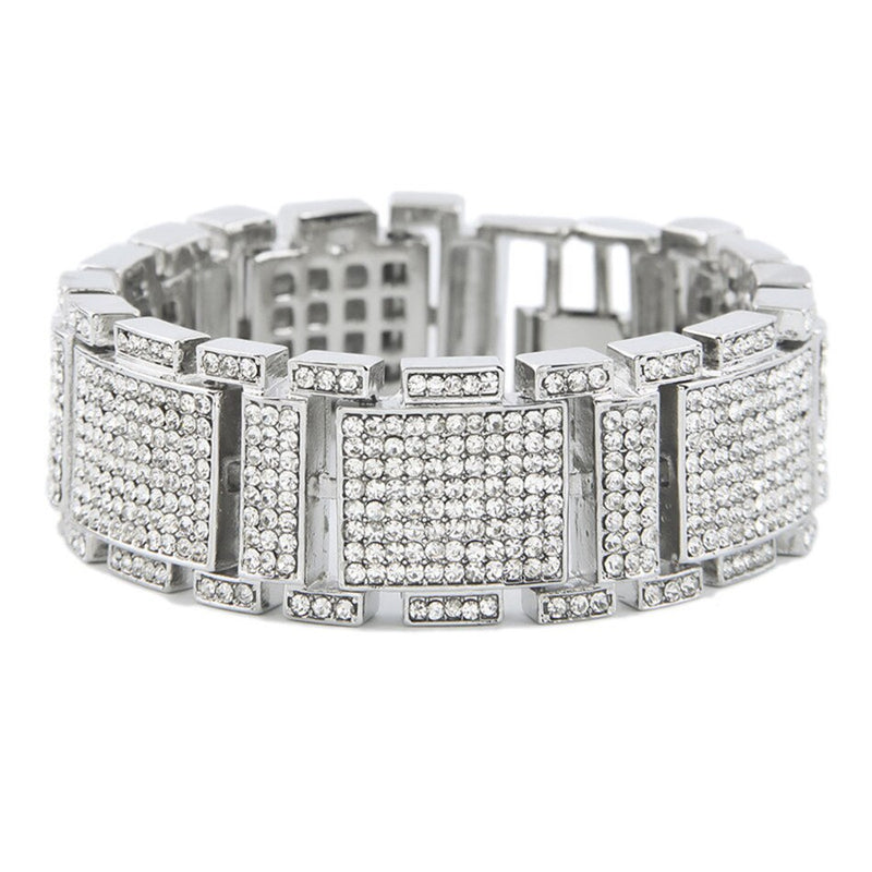 Full Rhinestone Crystal Bracelet - PLG