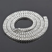 Load image into Gallery viewer, 2 Row Crystal Rhinestone Luxury Necklace - PLG