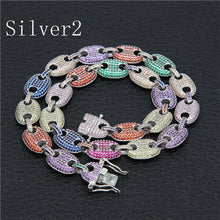 Load image into Gallery viewer, 13mm Multicolor Coffee Beans Necklace - PLG