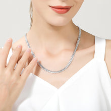 Load image into Gallery viewer, 6MM Full Sideways 925 Silver Necklace - PLG