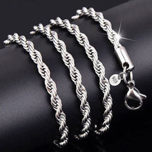 Load image into Gallery viewer, 2mm 925 silver Necklace - PLG