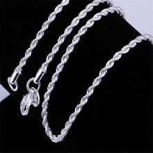 Load image into Gallery viewer, 2mm 925 silver Necklace - PLG