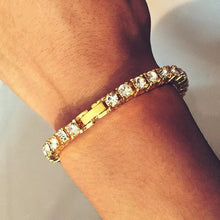 Load image into Gallery viewer, Gold Tennis Bracelet - PLG