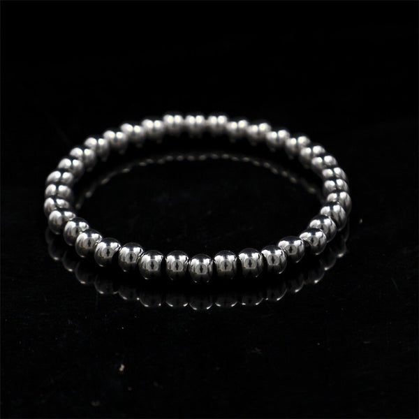 Stretchable Round Beads Bracelet - PLG