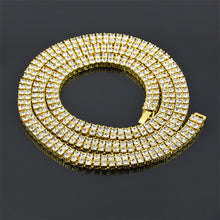 Load image into Gallery viewer, 2 Row Crystal Rhinestone Luxury Necklace - PLG