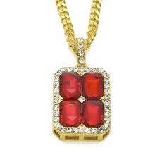 Load image into Gallery viewer, 4 Gem Crystal Pendant - PLG