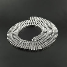 Load image into Gallery viewer, 4 Row Crystal Rhinestone Luxury Necklace 30" - PLG