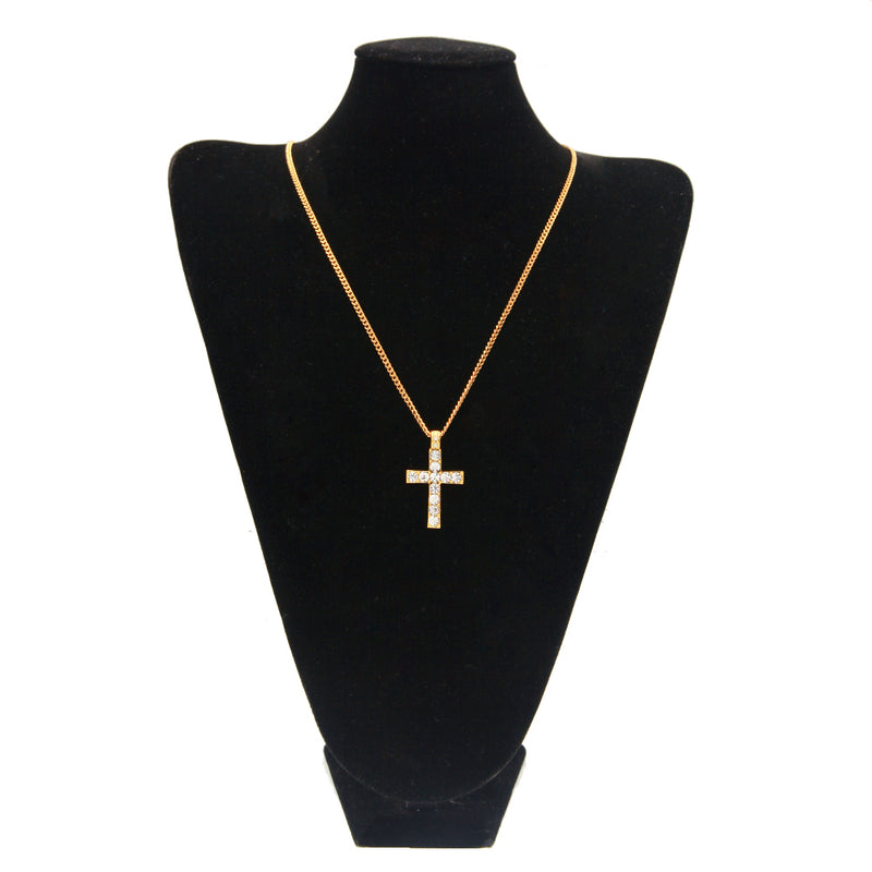 Iced out Hip Hop Cross Pendant - PLG