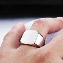 Load image into Gallery viewer, Polished Square Ring - PLG