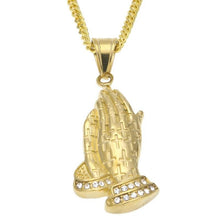 Load image into Gallery viewer, Praying Hands Pendant - PLG
