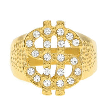 Load image into Gallery viewer, Dollar Sign Ring - PLG