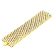 Load image into Gallery viewer, 12 Row Bling AAA Rhinestones Crystal Bracelet - PLG