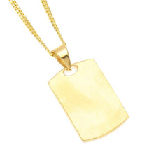 Load image into Gallery viewer, Dog Tag Pendant - PLG