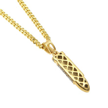 Load image into Gallery viewer, Army Bullet Pendant - PLG